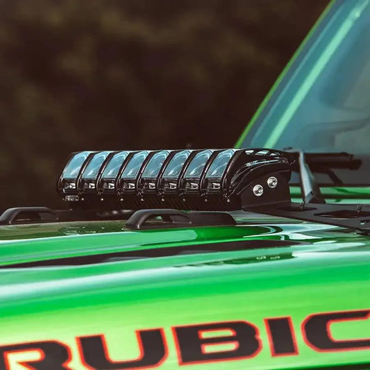 RIGID Industries 2018 Jeep Wrangler JL Adapt Hood Mount f/20" Adapt Lightbar [41665] RIGID Industries