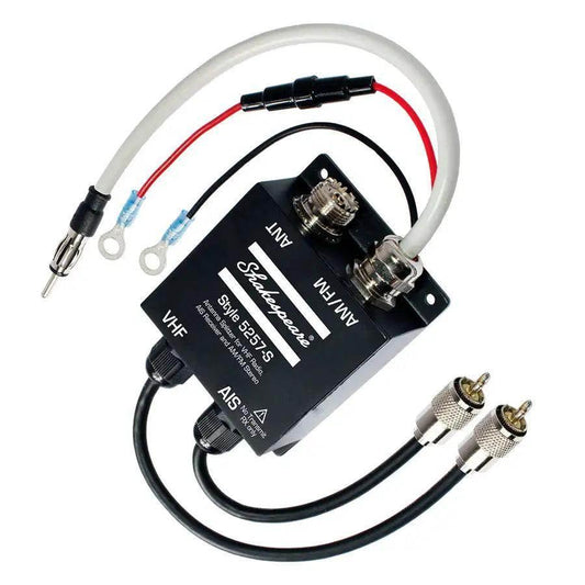 Shakespeare 5257-S Antenna Splitter f/VHF Radio, AIS Receiver AM/FM Stereo [5257-S] - Besafe1st