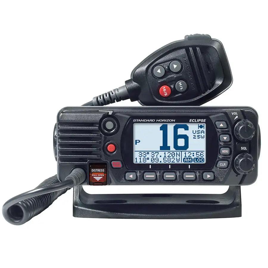 Standard Horizon GX1400G Fixed Mount VHF w/GPS - Black [GX1400GB] - Besafe1st® 