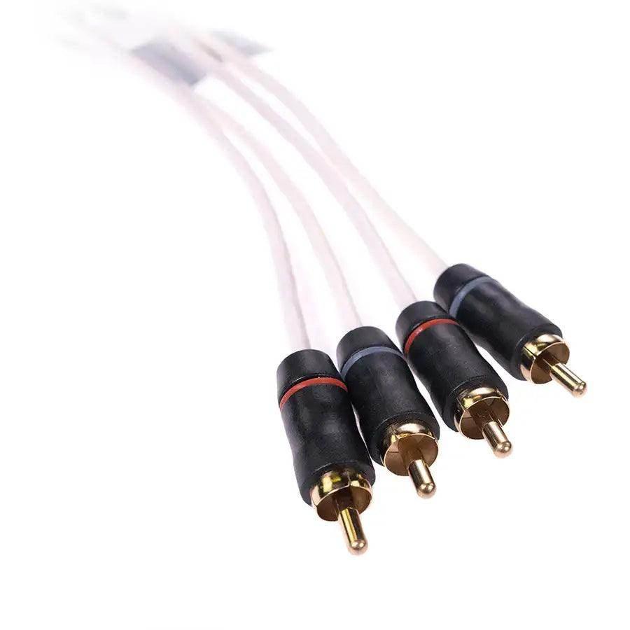 Fusion Performance RCA Cable - 4 Channel - 25 [010-12620-00] - Besafe1st