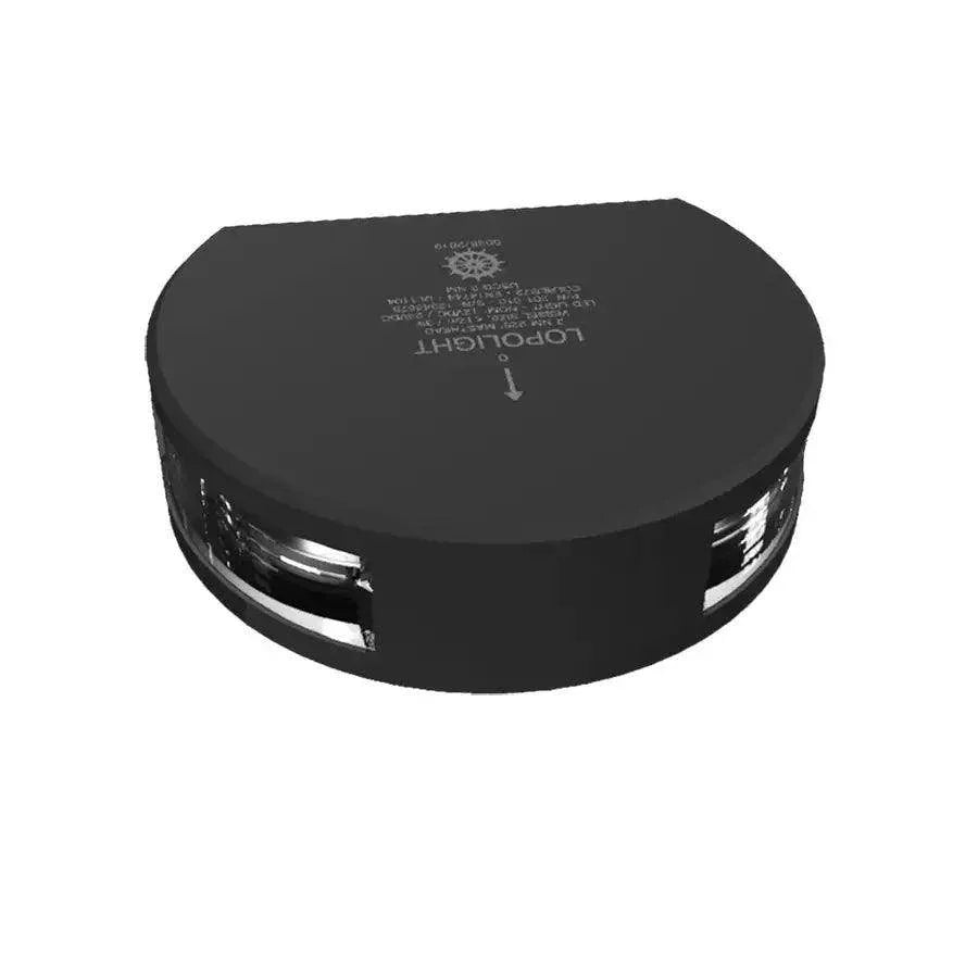 Lopolight Series 201-010 - Masthead Light - 2NM - Vertical Mount - White - Black Housing [201-010-B] - Besafe1st