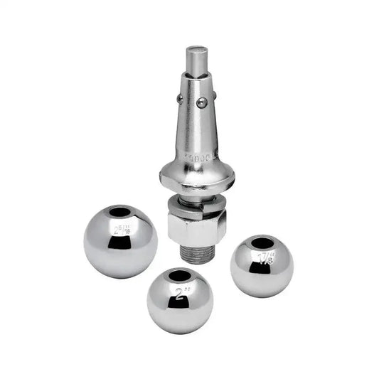 Draw-Tite Interchangeable Hitch Ball w/ 1" Shank - 1-7/8", 2", 2-5/16" Balls [63803] - Besafe1st