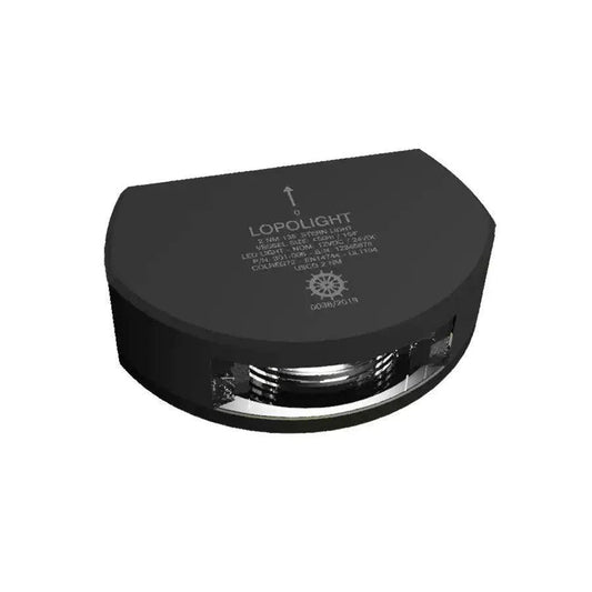 Lopolight Series 301-006 - Stern Light - 2NM - Vertical Mount - White - Black Housing [301-006-B] Lopolight