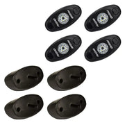 RIGID Industries A-Series Rock Light Kit - 4 Cool White Lights - Black [400203] - Besafe1st®  