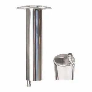 Lees Rod Holder Medium - 0 - Stainless Steel [RH5327V] Lee's Tackle