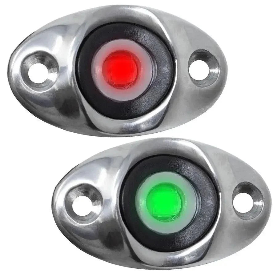 TACO Surface Mount LED Side Navigation Light Set - 1-3/4" [F38-6610D] - Besafe1st