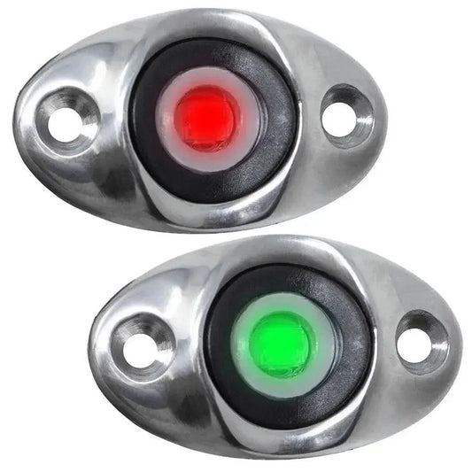 TACO Surface Mount LED Side Navigation Light Set - 1-3/4" [F38-6610D] - Besafe1st