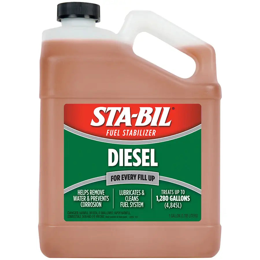 STA-BIL Diesel Formula Fuel Stabilizer  Performance Improver - 1 Gallon [22255] - Besafe1st®  