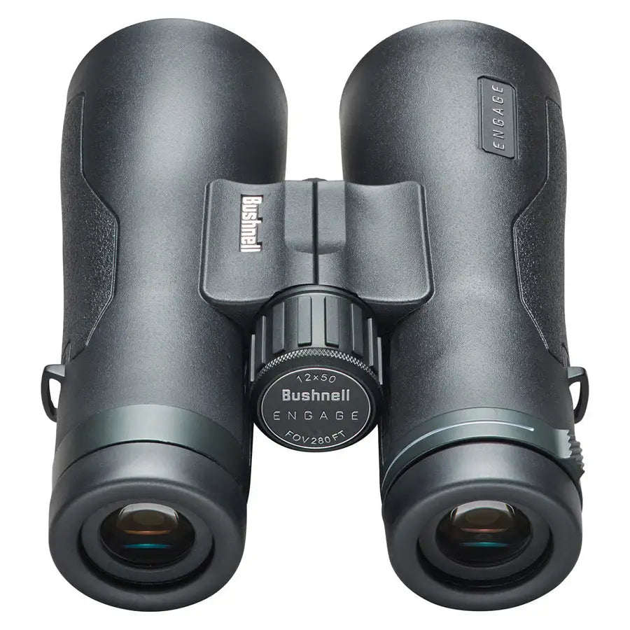 Bushnell 12x50mm Engage Binocular - Black Roof Prism ED/FMC/UWB [BEN1250] Besafe1st™ | 