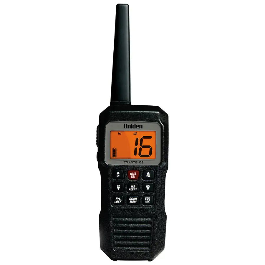 Uniden Atlantis 155 Handheld Two-Way VHF Floating Marine Radio [ATLANTIS 155] - Besafe1st®  