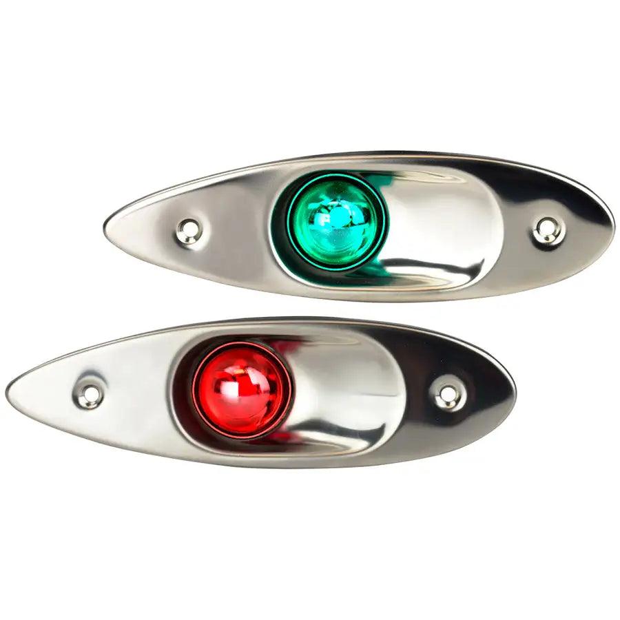 Sea-Dog Stainless Steel Flush Mount Side Lights [400180-1] - Besafe1st® 