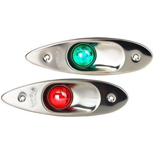 Sea-Dog Stainless Steel Flush Mount LED Side Lights [400080-1] - Besafe1st