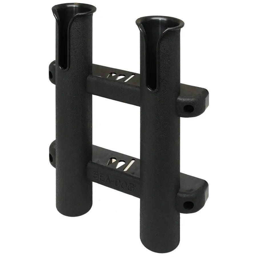 Sea-Dog Two Pole Side Mount Rod Storage Rack - Black [325029-1] Sea-Dog
