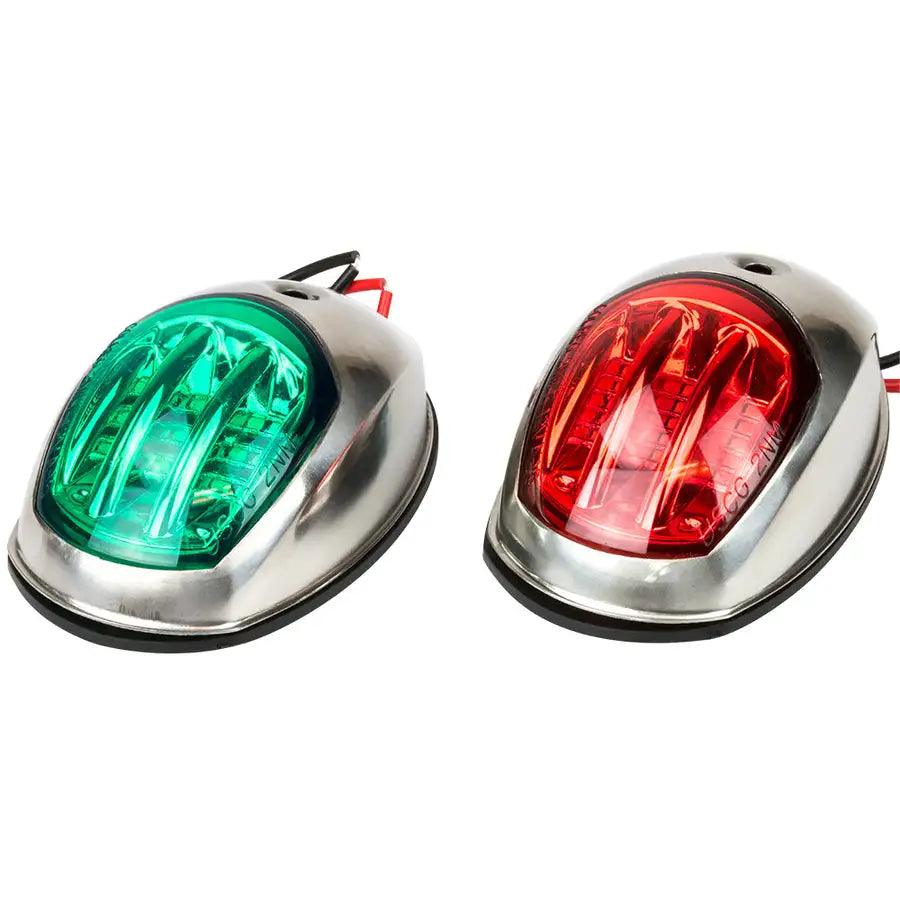 Sea-Dog Stainless Steel LED Navigation Lights - Port Starboard [400070-1] - Besafe1st® 