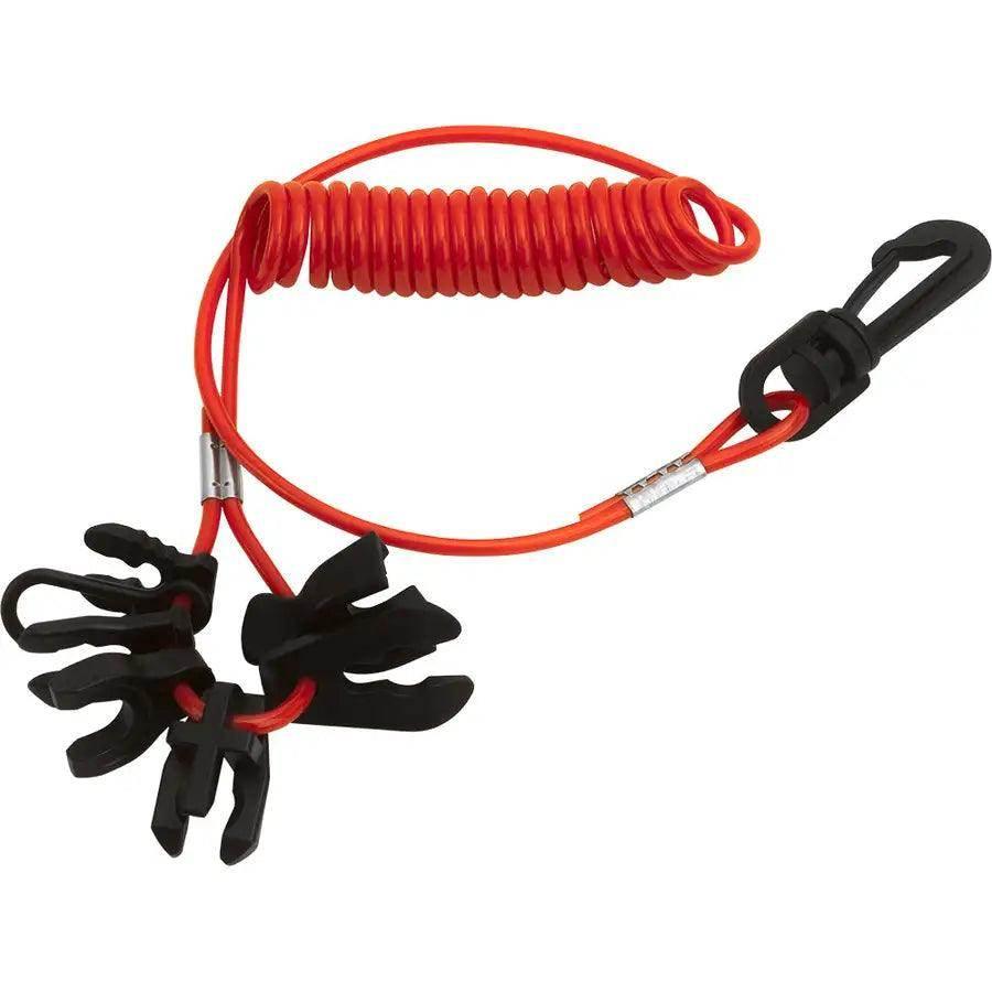 Sea-Dog 7 Key Kill Switch Universal Lanyard [420495-1] Sea-Dog
