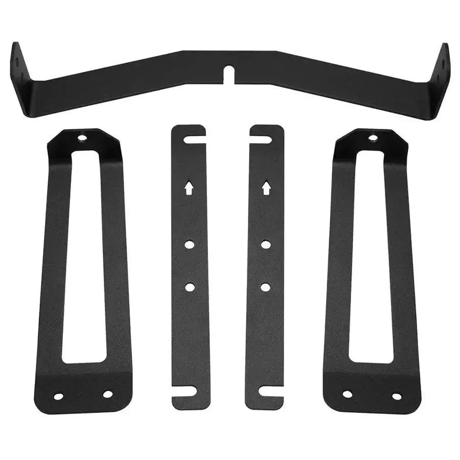 RIGID Industries 2018+ Ford F-150 Hidden Grille Mount f/6" Lightbar - Black [41675] - Besafe1st