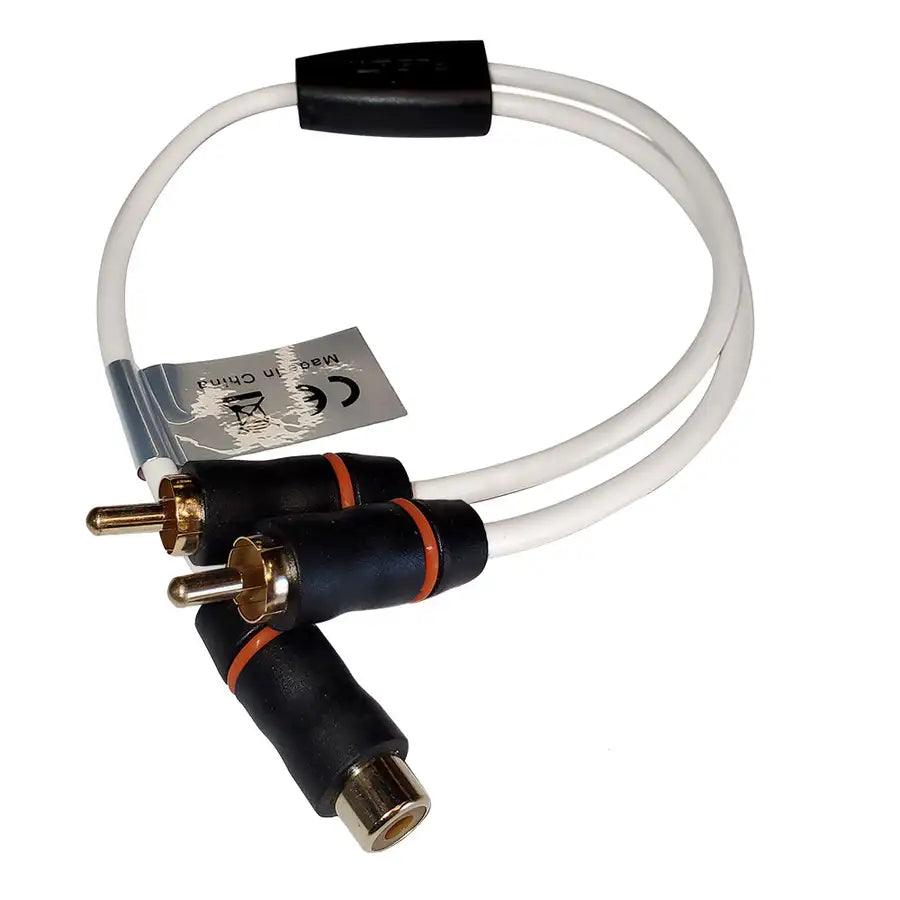 Fusion RCA Cable Splitter - 1 Female to 2 Male - 1 [010-12895-00] - Besafe1st