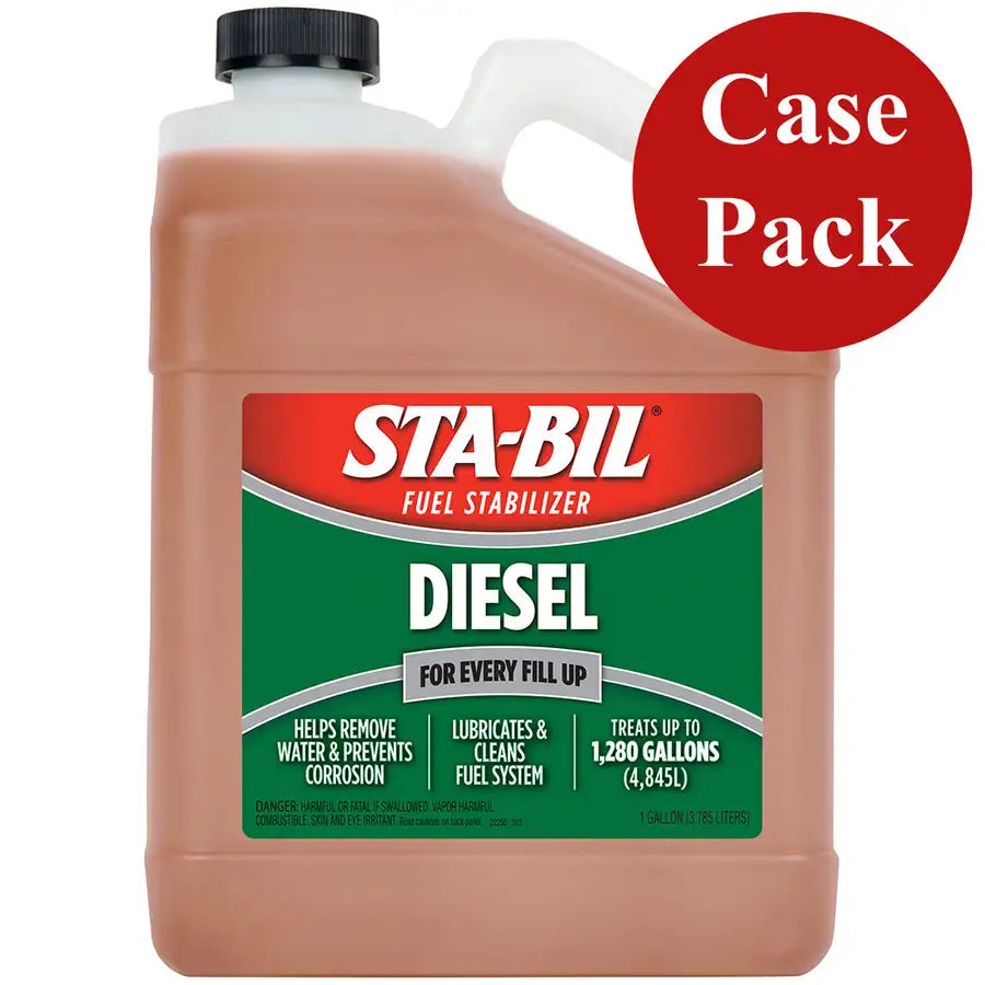 STA-BIL Diesel Formula Fuel Stabilizer  Performance Improver - 1 Gallon *Case of 4* [22255CASE] Besafe1st™ | 