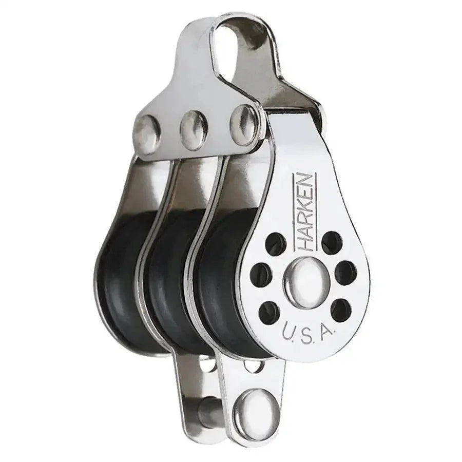 Harken 22mm Triple Micro Block w/Becket- Fishing [229F] - Besafe1st