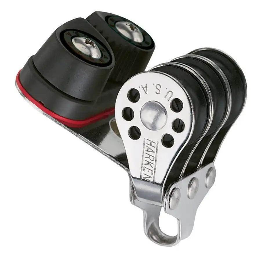 Harken 22mm Triple Micro Block w/Cam Cleat- Fishing [230F] Harken