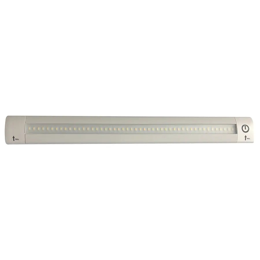 Lunasea LED Light Bar - Built-In Dimmer, Adjustable Linear Angle, 12" Length, 24VDC - Warm White [LLB-32KW-11-00] - Besafe1st®  