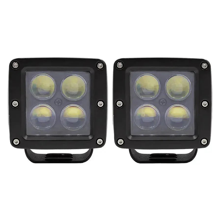 HEISE 3" 4 LED Cube Light - 2-Pack [HE-ICL2PK] HEISE LED Lighting Systems