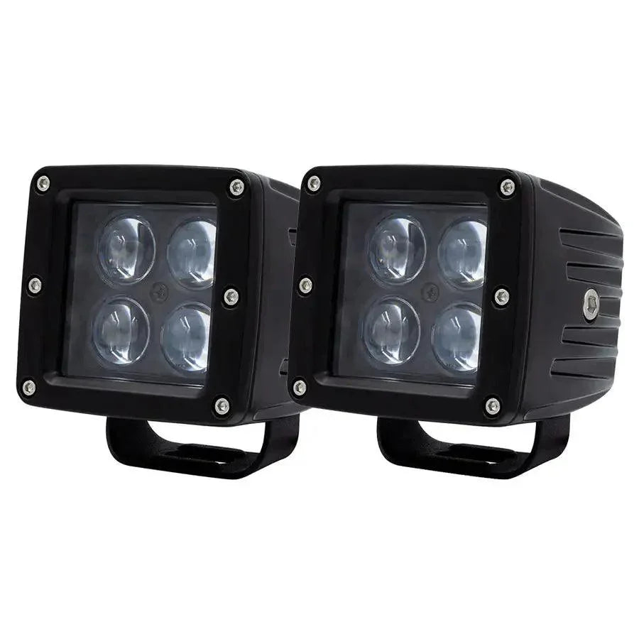 HEISE 3" 4 LED Cube Light - 2-Pack [HE-ICL2PK] HEISE LED Lighting Systems