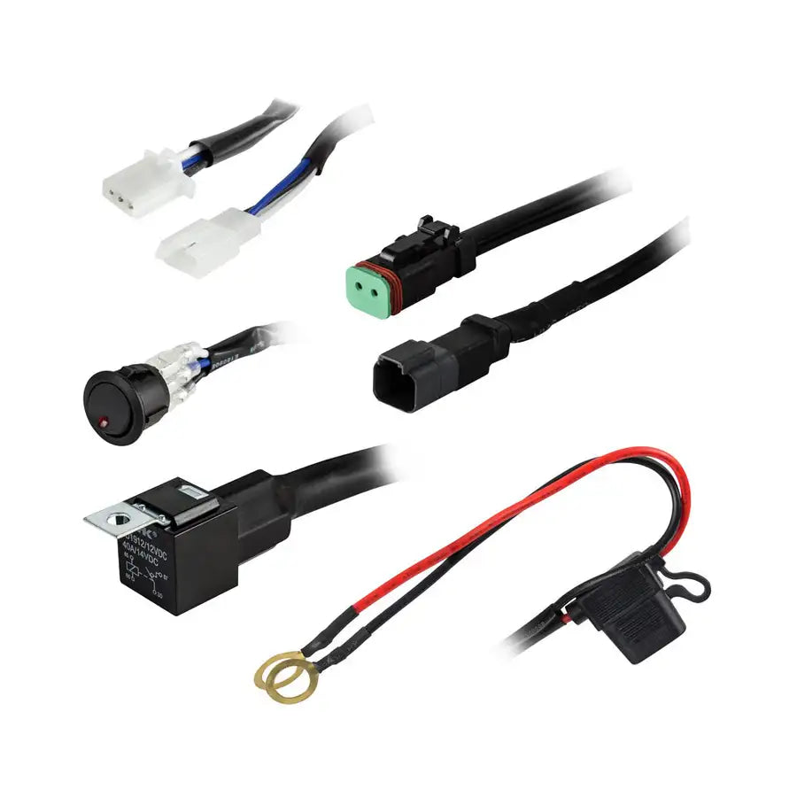 HEISE 1 Lamp DR Wiring Harness  Switch Kit [HE-SLWH1] - Besafe1st®  