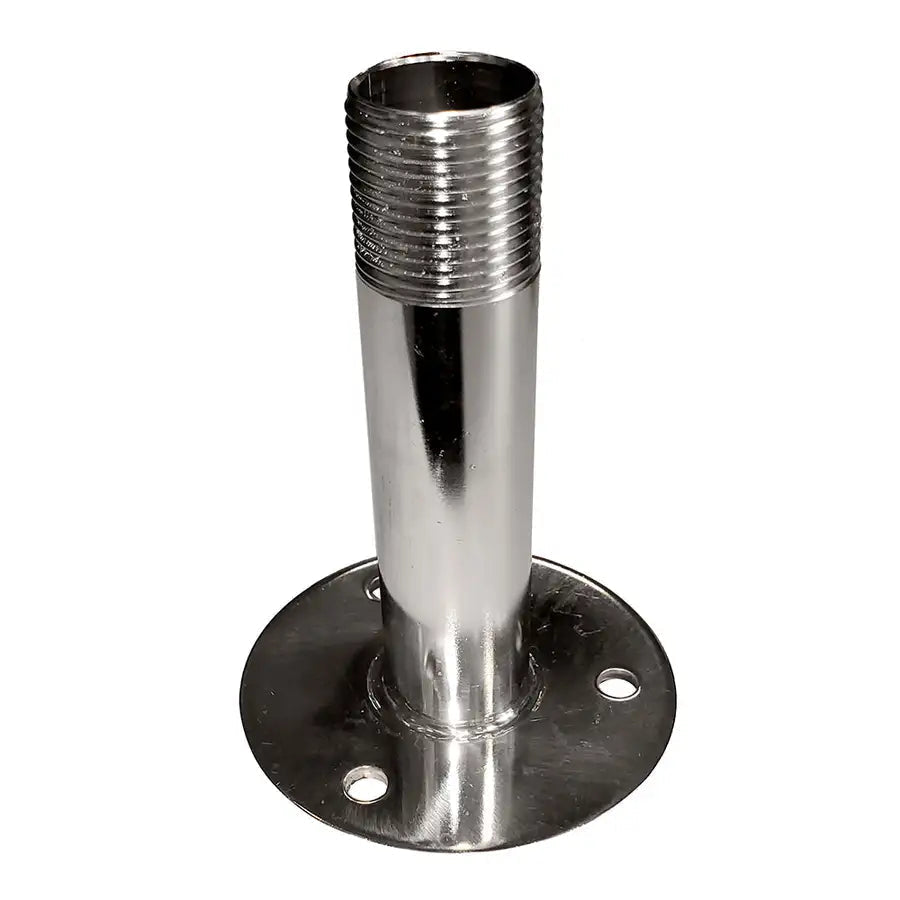 Sea-Dog Fixed Antenna Base 4-1/4" Size w/1"-14 Thread Formed 304 Stainless Steel [329515] - Besafe1st®  