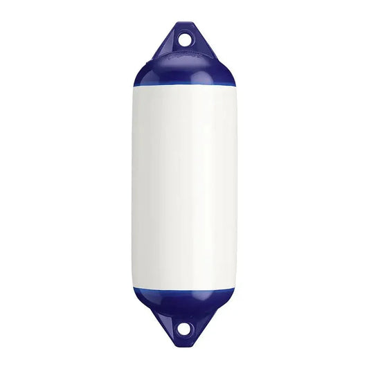 Polyform F-2 Twin Eye Fender 8.2" x 25" - White [F-2 WHITE] - Besafe1st