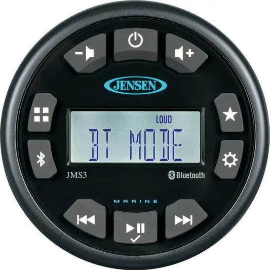JENSEN JMS3RTL Stereo w/AM/FM/BT - Single Zone [JMS3RTL] - Besafe1st