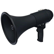 Speco All-Black Deluxe Megaphone w/Siren - 15W [ER370B] - Besafe1st® 