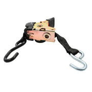 Camco Retractable Tie-Down Straps - 1" Width 6 Dual Hooks [50033] - Besafe1st® 