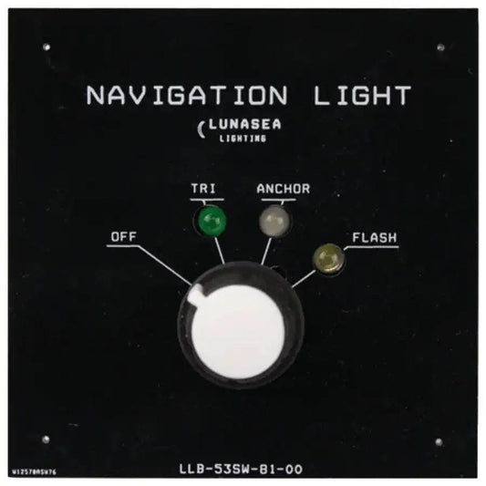 Lunasea Tri/Anchor/Flash Fixture Switch [LLB-53SW-81-00] Lunasea Lighting