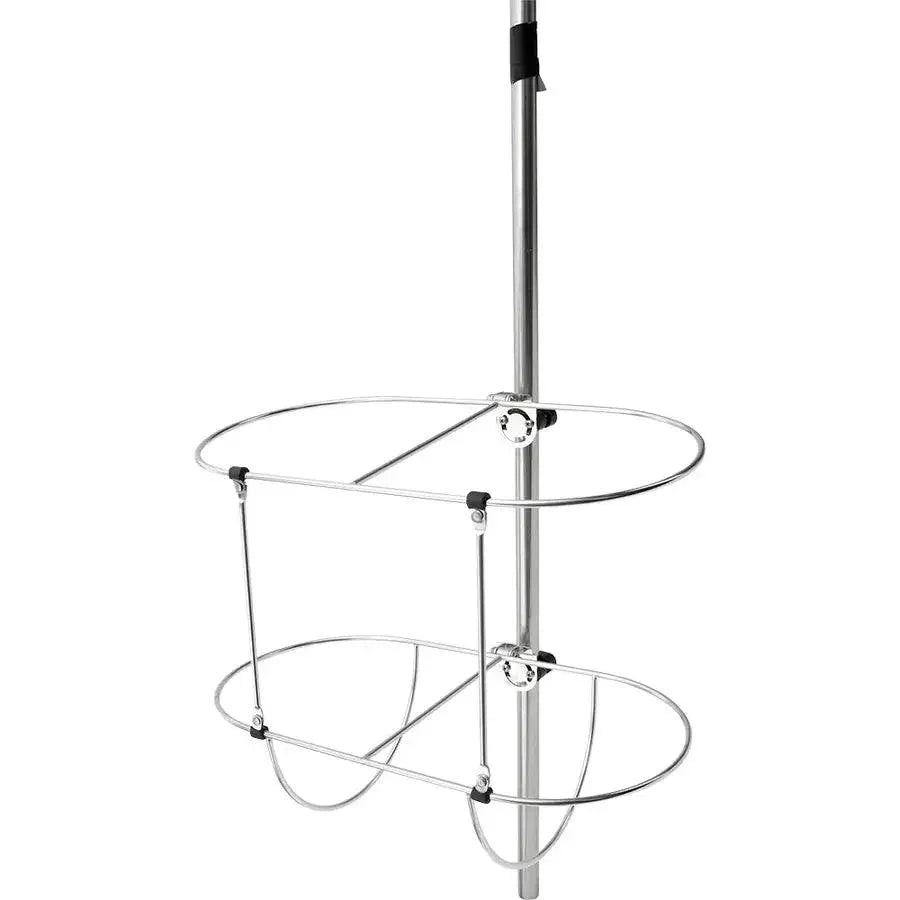 Sea-Dog Rail Mount Stainless Steel Fender Holder Dual - 9.5" [327359-1] - Besafe1st