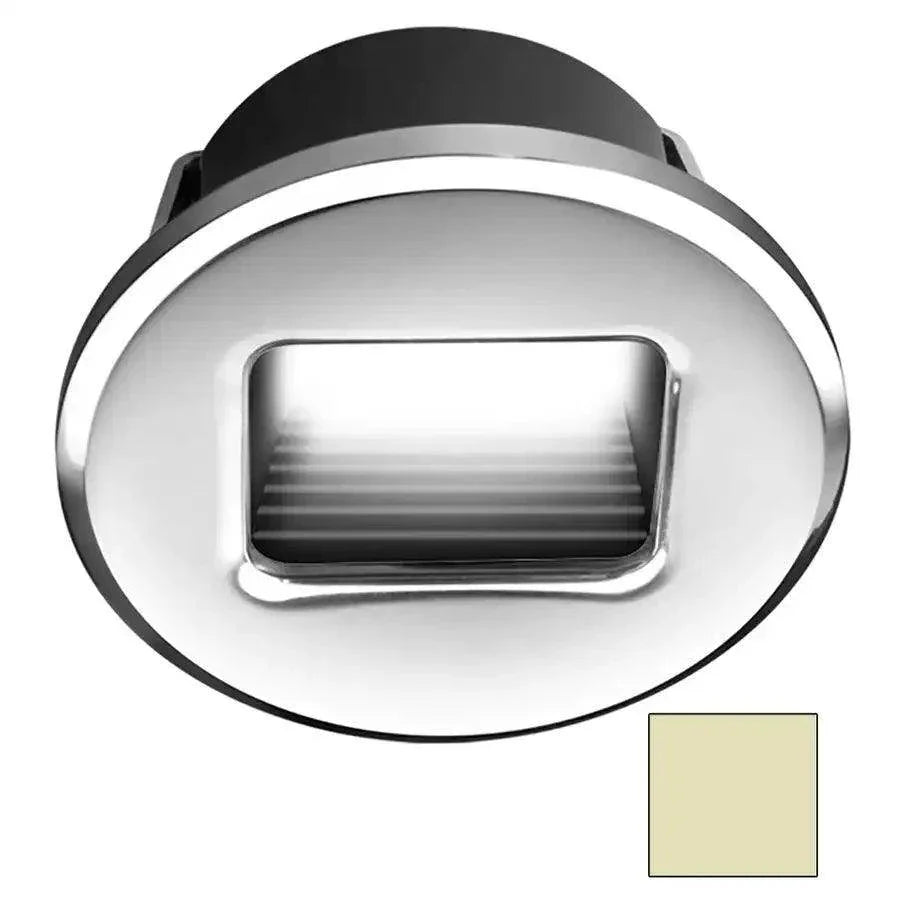 i2Systems Ember E1150Z Snap-In - Polished Chrome - Round - Warm White Light [E1150Z-11CAB] - Besafe1st