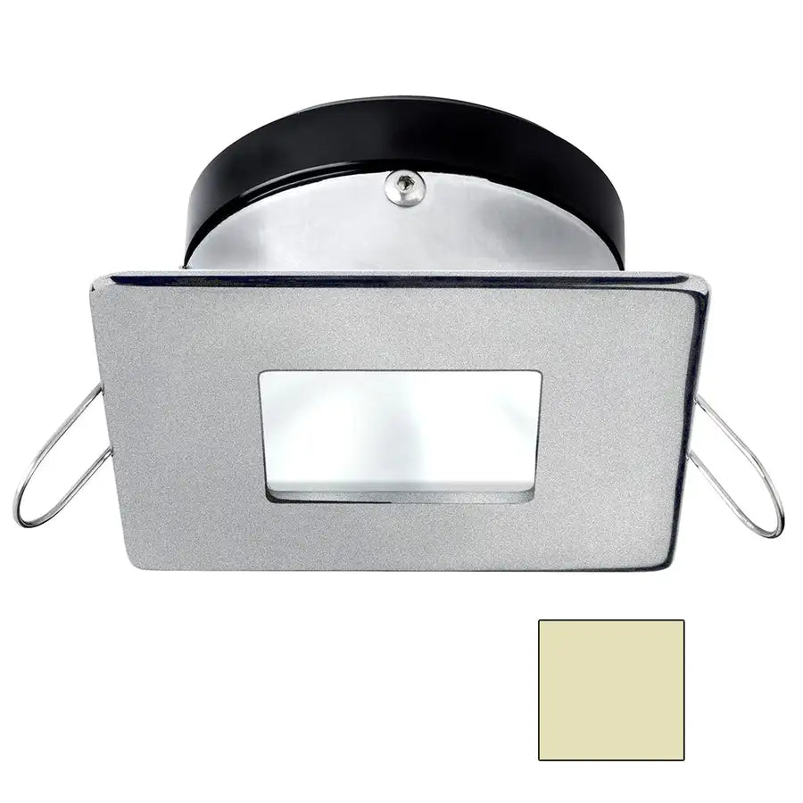 i2Systems Apeiron A1110Z - 4.5W Spring Mount Light - Square/Square - Warm White - Brushed Nickel Finish [A1110Z-44CAB] - Besafe1st® 