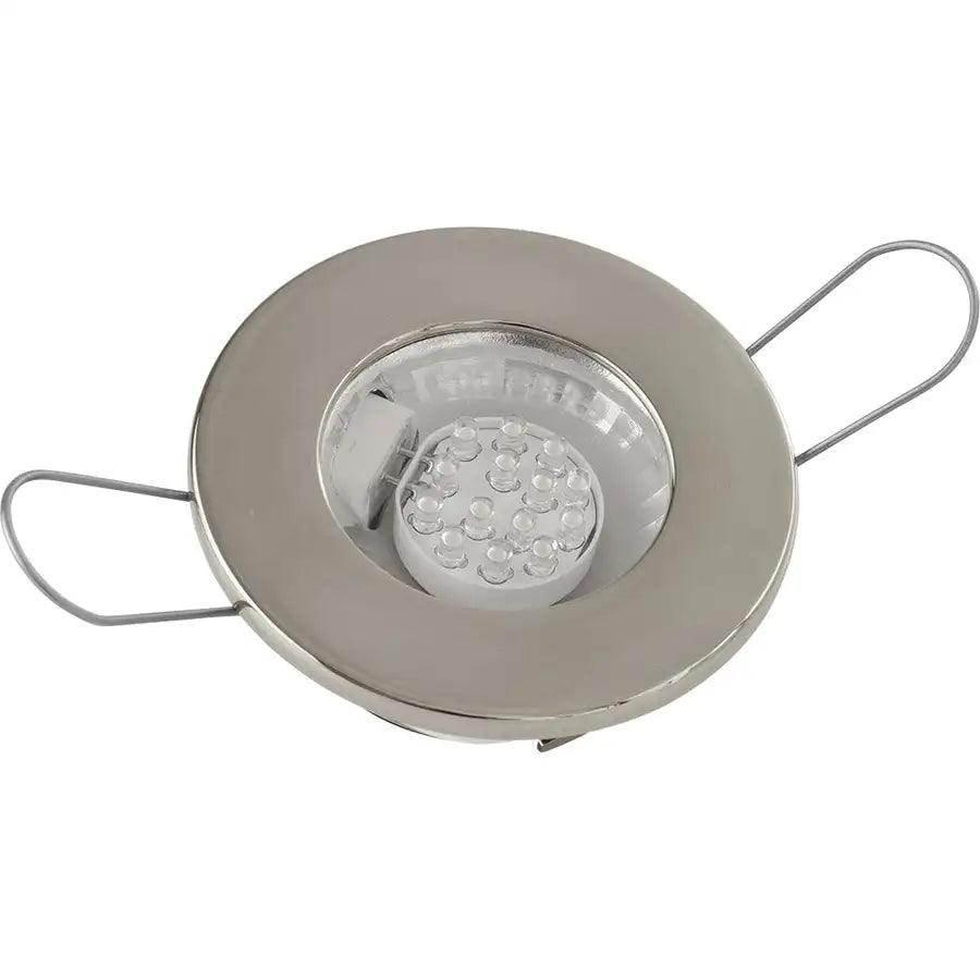 Sea-Dog LED Overhead Light - Brushed Finish - 60 Lumens - Clear Lens - Stamped 304 Stainless Steel [404230-3] - Besafe1st