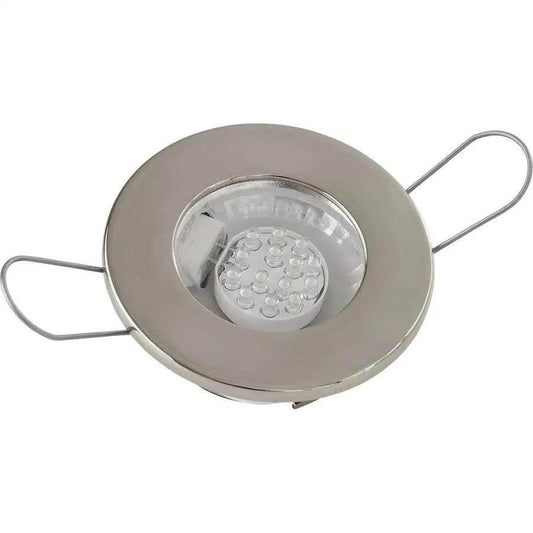 Sea-Dog LED Overhead Light - Brushed Finish - 60 Lumens - Clear Lens - Stamped 304 Stainless Steel [404230-3] Sea-Dog