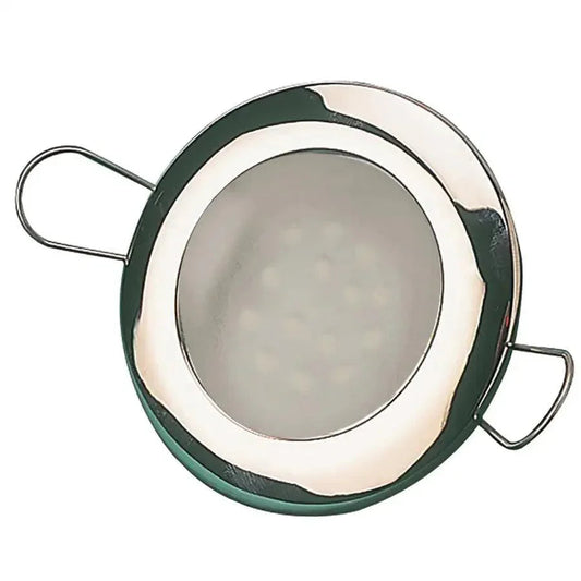 Sea-Dog LED Overhead Light 2-7/16" - Brushed Finish - 60 Lumens - Frosted Lens - Stamped 304 Stainless Steel [404332-3] Sea-Dog
