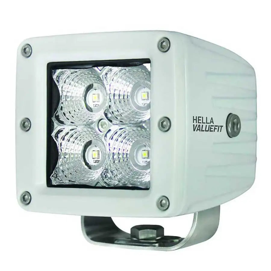 Hella Marine Value Fit LED 4 Cube Flood Light - White [357204041] Besafe1st™ | 