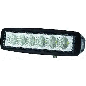 Hella Marine Value Fit Mini 6 LED Flood Light Bar - Black [357203001] Besafe1st™ | 