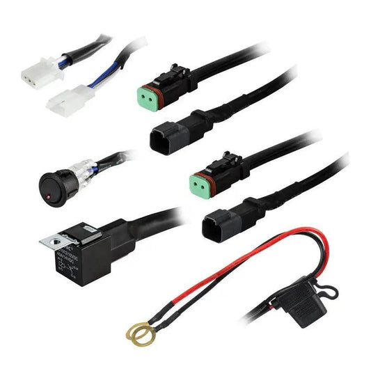 HEISE 2-Lamp Wiring Harness Switch Kit [HE-DLWH1] - Besafe1st