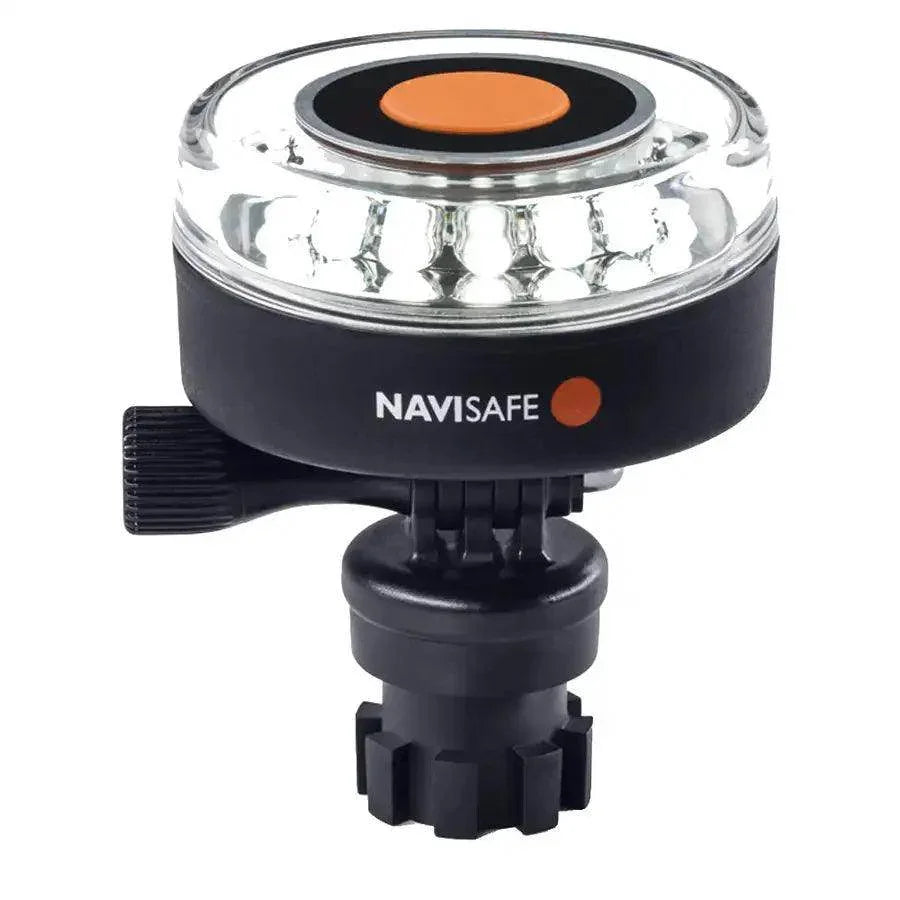 Navisafe Navilight All-White 5 Mode 360 2NM w/Navimount Base [040-1] - Besafe1st