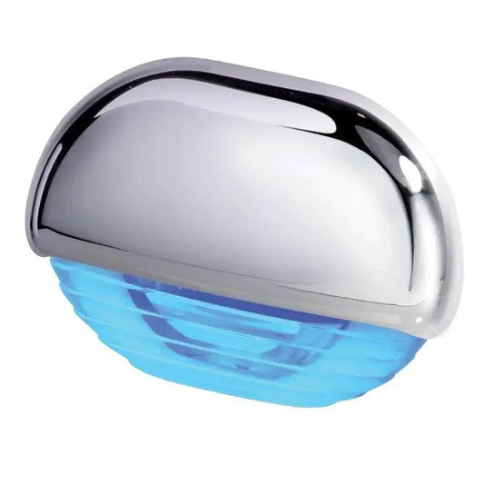 Hella Marine Easy Fit Step Lamp - Blue Chrome Cap [958126101] - Besafe1st