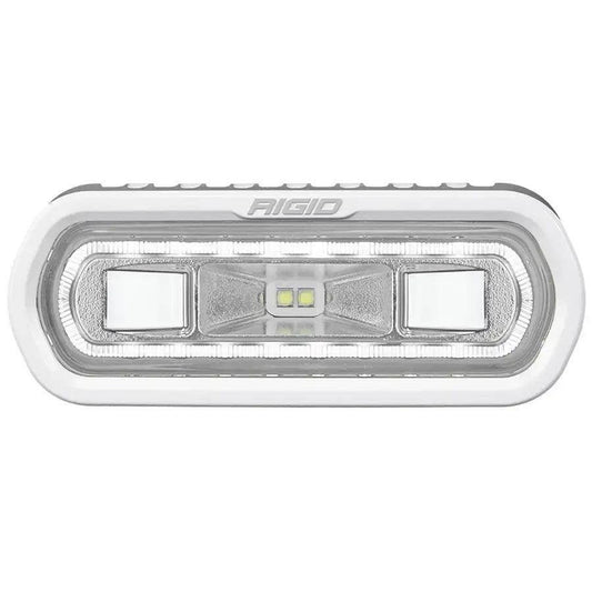 RIGID Industries SR-L Series Marine Spreader Light - White Surface Mount - White Light w/White Halo [51100] RIGID Industries