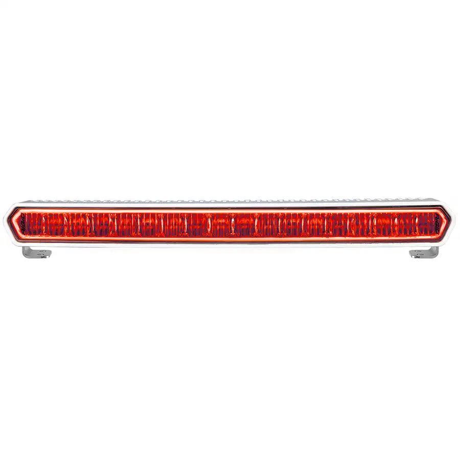 RIGID Industries SR-L Series Marine 20" White LED Lightbar - White Light w/Red Halo [62002] - Besafe1st