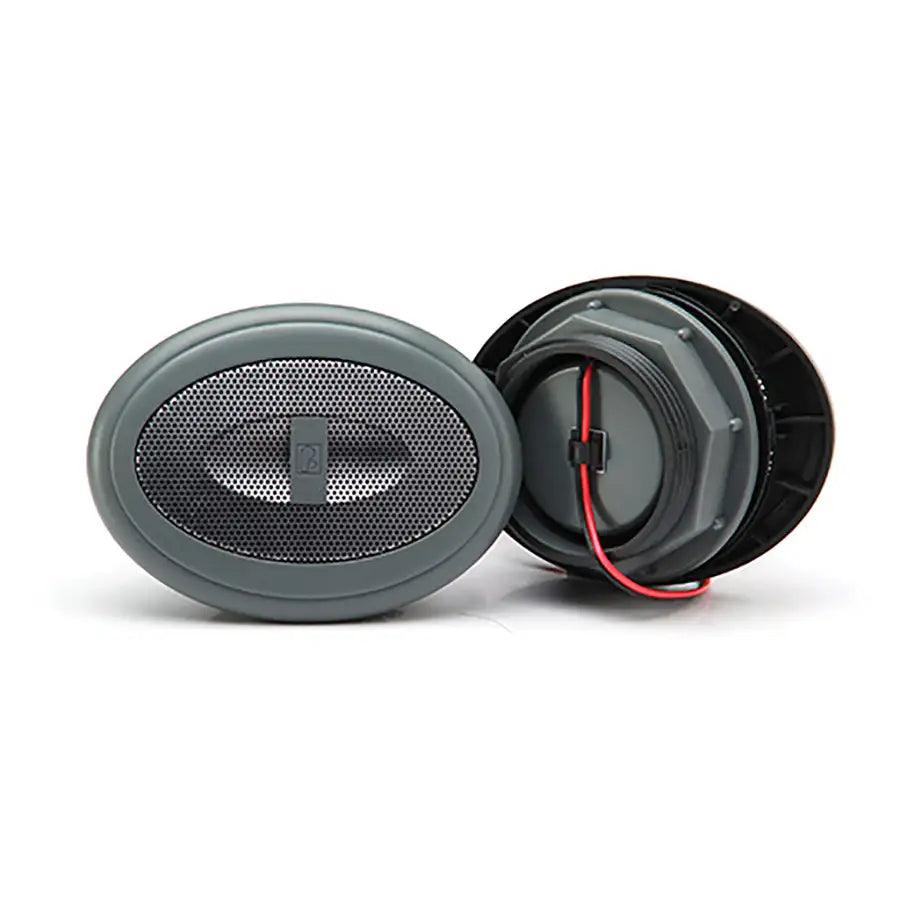 Poly-Planar SB-50 2" 35 Watt Spa Oval Speaker - Grey [SB50G] - Premium Speakers  Shop now 