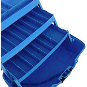 Plano 3-Tray Tackle Box w/Dual Top Access - Smoke  Bright Blue [PLAMT6231] - Besafe1st®  