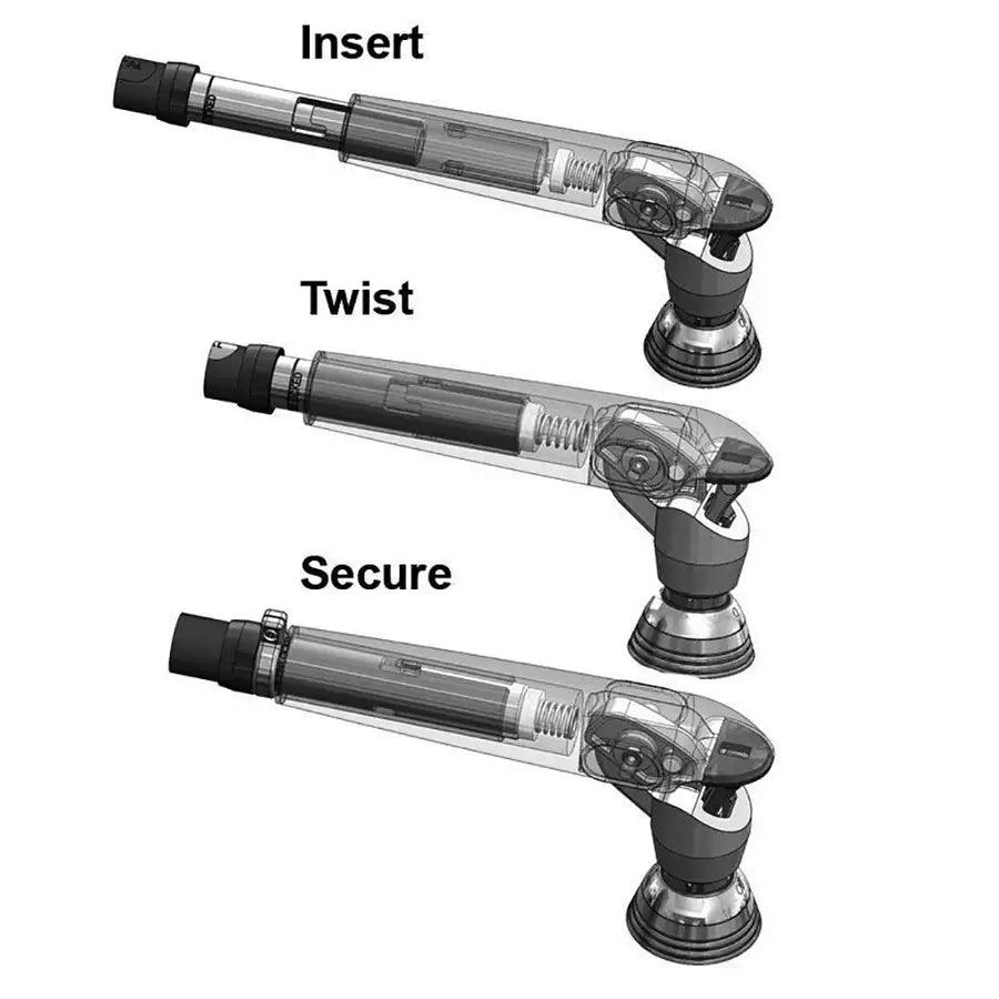 TACO GS-500 Grand Slam Outrigger Mounts *Only Accepts CF-HD Poles [GS-500] - Besafe1st® 